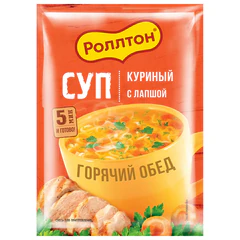Суп РОЛЛТОН с куриным вкусом и лапшой 21 г