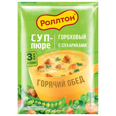 Суп-пюре гороховый РОЛЛТОН с сухариками 21 г