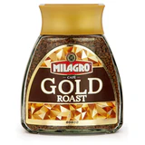 Кофе растворимый MILAGRO "Gold Roast" 190 г, стеклянная банка, сублимированный, 15003
