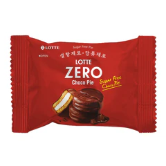 Печенье LOTTE "Choco Pie" ("Чоко Пай") ZERO, глазированное, 336 г (12 штук х 28 г)
