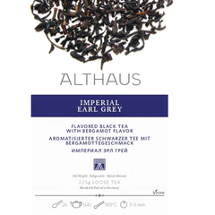 Чай листовой ALTHAUS &laquo;Imperial Earl Grey&raquo; (Империал Эрл Грей), черный, 225 г, ГЕРМАНИЯ