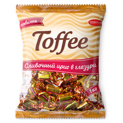 Ирис сливочный &laquo;Toffee&raquo; глазированный 1000 г, АЗОВСКАЯ
