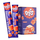 Кофе растворимый порционный DES "3 в 1 Капучино – солёная карамель", 30 г