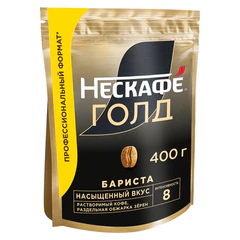 Кофе молотый в растворимом NESCAFE &laquo;Gold Barista&raquo; 400 г, сублимированный