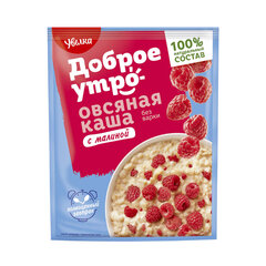 Каша овсяная УВЕЛКА, с малиной, в шоубоксе, 20 шт. по 40 г