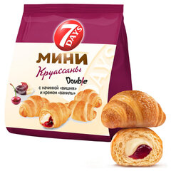 Круассаны мини 7DAYS крем &laquo;Ваниль-вишня&raquo;, 265 г