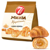 Круассаны мини 7DAYS крем "Карамель", 265 г, V2845