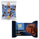 Десерт СЛАВЯНКА "Janets Bakery" с шоколадной начинкой "Брауни", 500 г, R6763