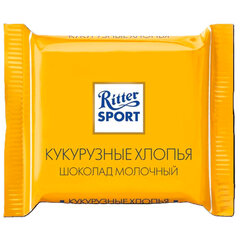 Шоколад порционный 1 плитка RITTER SPORT, ассорти, 16,67 г, "Яркая коллекция"