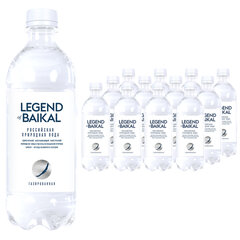 Вода ГАЗИРОВАННАЯ питьевая LEGEND OF BAIKAL, 0,5 л