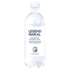 Вода ГАЗИРОВАННАЯ питьевая LEGEND OF BAIKAL, 0,5 л