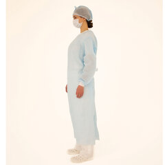 Комплект одноразовой одежды для хирурга КХ-04 стерильный 3 предмета, ГЕКСА