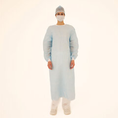 Комплект одноразовой одежды для хирурга КХ-04 стерильный 3 предмета, ГЕКСА