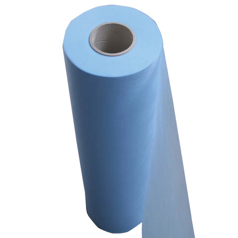 Простыня голубая рулонная с перфорацией 100 шт., 80х200 см, спанбонд 25 г/м2, ГЕКСА - фото 2