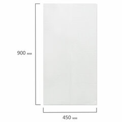 Полотенце одноразовое белое 45&times;90 см, КОМПЛЕКТ 50 шт., спанлейс 40 г/<wbr/>м<sup>2</sup>, ЧИСТОВЬЕ