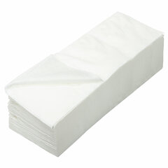 Полотенце одноразовое белое 45&times;90 см, КОМПЛЕКТ 50 шт., спанлейс 40 г/<wbr/>м<sup>2</sup>, ЧИСТОВЬЕ