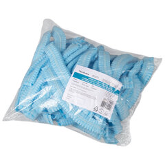 Шапочка &laquo;Шарлотта&raquo; голубая КОМПЛЕКТ 50 шт. спанбонд 15 г/<wbr/>м<sup>2</sup>, ЧИСТОВЬЕ