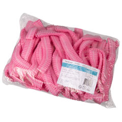 Шапочка &laquo;Шарлотта&raquo; розовая КОМПЛЕКТ 50 шт. спанбонд 15 г/<wbr/>м<sup>2</sup>, ЧИСТОВЬЕ