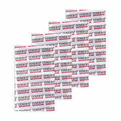 Набор пластырей 20 шт. TENERIS ELASTIC, эластичный, на тканевой основе, бактерицидный с ионами серебра, коробка с европодвесом