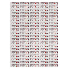 Индикатор стерилизации ВИНАР ФАРМАТЕСТ-110/<wbr/>10, комплект 500 шт., без журнала