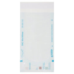 Пакет комбинированный самоклеящийся ВИНАР СТЕРИТ, комплект 100 шт., для ПАРОВОЙ/<wbr/>ГАЗОВОЙ стерилизации, 90&times;160 мм