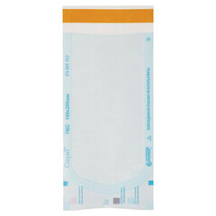 Пакет комбинированный самоклеящийся ВИНАР СТЕРИТ, комплект 100 шт., для ПАРОВОЙ/<wbr/>ГАЗОВОЙ стерилизации, 100&times;200 мм