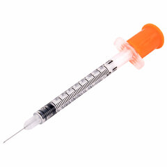 Шприц инсулиновый SFM, 0,5 мл, КОМПЛЕКТ 10 шт., пакет, U-100 игла несъемная 0,33&times;12,7 мм &mdash; 29G