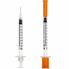 Шприц инсулиновый SFM, 0,5 мл, КОМПЛЕКТ 10 шт., пакет, U-100 игла несъемная 0,33&times;12,7 мм &mdash; 29G