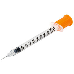 Шприц инсулиновый SFM, 1 мл, КОМПЛЕКТ 10 шт., в пакете, U-100 игла несъемная 0,3&times;8 мм &mdash; 30G
