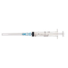 Шприц 3-х компонентный PASCAL, 2 мл, КОМПЛЕКТ 10 шт., в коробке, игла 0,6&times;30 &mdash; 23G