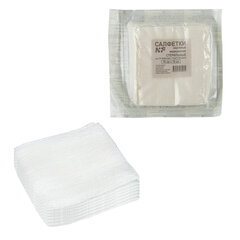 Салфетка марлевая стерильная NF КОМПЛЕКТ 10 шт., 8 слоев, 10&times;10 см, плотность 32 (±2) г/<wbr/>м<sup>2</sup>