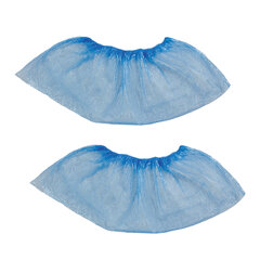 Бахилы КОМПЛЕКТ 2000 шт. (1000 пар) в упаковке, ЭКОНОМ, размер 40&times;14 см, 1,8 г, ПНД, ЛЮБАША, 630717