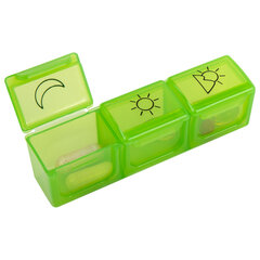 ТАБЛЕТНИЦА / Контейнер-органайзер для лекарств и витаминов, 7 дней/<wbr/>3 приема BOX, DASWERK (ДАСВЕРК), 630848