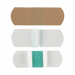 Набор лейкопластырей бактерицидных 20 шт. ВЕРОФАРМ, 4 размера, телесные