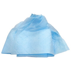 Бахилы из спанбонда низкие с двойной подошвой КОМПЛЕКТ 50 штук (25 пар), 65 г/<wbr/>м<sup>2</sup>, ГЕКСА, голубые