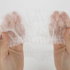 Шапочка-берет Шарлотта &laquo;Плиссе&raquo; белая, КОМПЛЕКТ 125 шт., спанбонд 15 г/<wbr/>м<sup>2</sup>, ГЕКСА