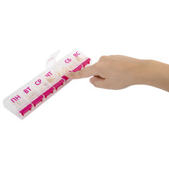 ТАБЛЕТНИЦА/<wbr/>Контейнер-органайзер для лекарств и витаминов &laquo;7 дней/<wbr/>1 прием MAXI&raquo;, DASWERK (ДАСВЕРК), 631024