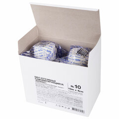 Бинт эластичный самофиксирующийся 10 м х 4 см, белый, КОМПЛЕКТ 10 шт., &laquo;ВАРИАНТ&raquo;