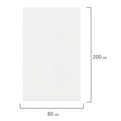 Простыня белая рулонная с перфорацией 100 шт., 80&times;200 см, спанбонд 12 г/<wbr/>м<sup>2</sup>, LAIMA UNIVERSAL, 631141