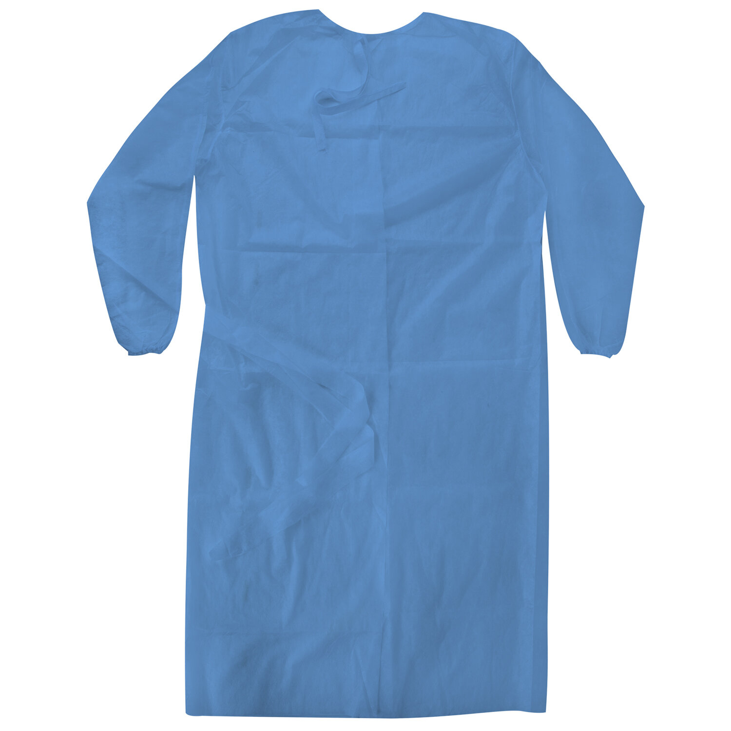 Халат хирургический стерильный 140 см, 52-54 размер, рукав на резинке, спанбонд 25 г/м2, NF