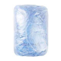 Бахилы двойные с двойной резинкой КОМПЛЕКТ 100 штук (50 пар) ПРОЧНЫЕ, 40&times;14 см, 32 мкм, 3,9 г, ELEGREEN