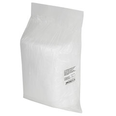 Халат одноразовый белый на кнопках КОМПЛЕКТ 10 шт., XL, 52-54 размер, 110 см, рукав на резинке, 20 г/<wbr/>м<sup>2</sup>, СНАБЛАЙН