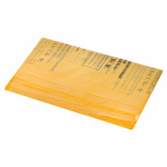 Пакеты для медицинских отходов КОМПЛЕКТ 100 шт., класс Б (желтые) 5 л, 33&times;30 см, 10 мкм, ПТП &laquo;Киль&raquo;