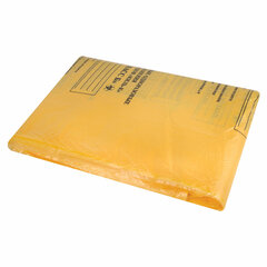 Пакеты для медицинских отходов КОМПЛЕКТ 100 шт., класс Б (желтые) 60 л, 70&times;80 см, 12 мкм, ПТП &laquo;Киль&raquo;