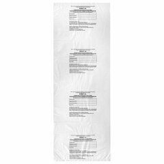 Пакеты для медицинских отходов КОМПЛЕКТ 50 шт., класс А (белые), 120 л, 70&times;110 см, 16 мкм, Респект