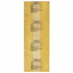 Пакеты для медицинских отходов КОМПЛЕКТ 50 шт., класс Б (желтые), 120 л, 70&times;110 см, 16 мкм, Респект