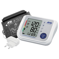 Тонометр AND UA-1300, манжета 23-37 см, автоматический, на плечо, адаптер питания