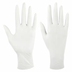 Перчатки латексные смотровые SFM Grip-Surface/ L 254 SC, Германия, 50 пар (100 штук), размер 8-9, L (большой)