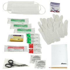 Аптечка первой помощи автомобильная, по приказу № 260н, МИРАЛ, пластиковый кейс