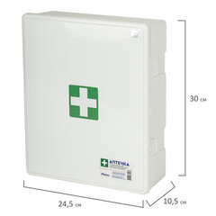 Аптечка для детских и учебных учреждений, по приказу №261н, МИРАЛ, пластиковый шкаф
